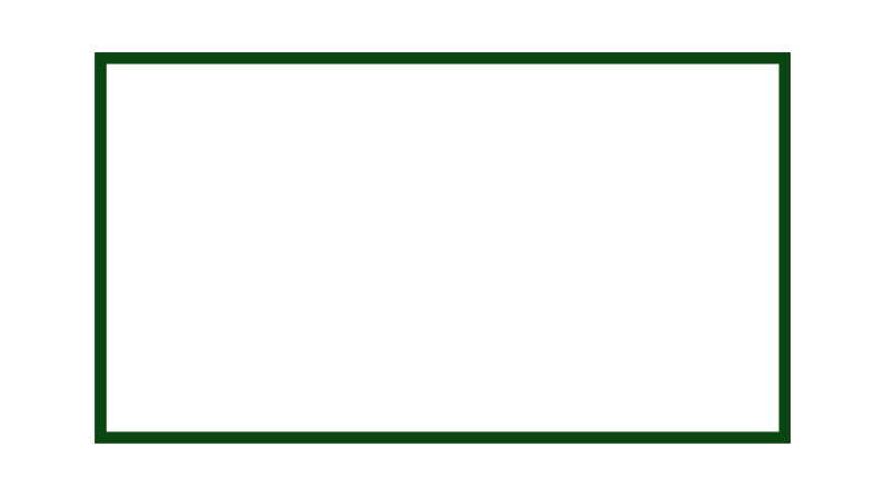 Simple Dark Green Webcam Overlay 16:9