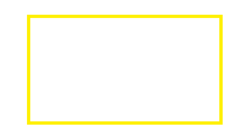 Simple Yellow Webcam Overlay 16:9
