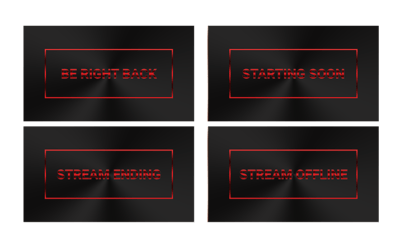 Crimson Stream Screens