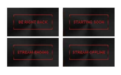 Crimson Stream Screens