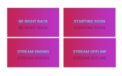 Pink Lady Stream Screens