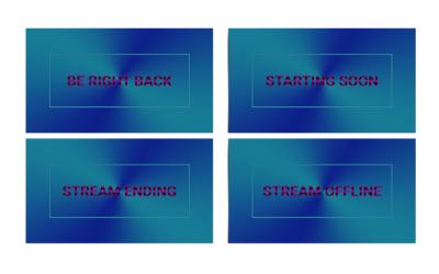 Purple Ocean Stream Screens