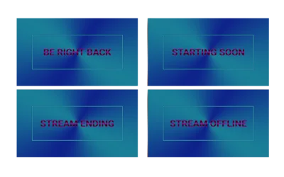 Purple Ocean Stream Screens