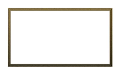 Dark Gold Webcam Overlay 16:9